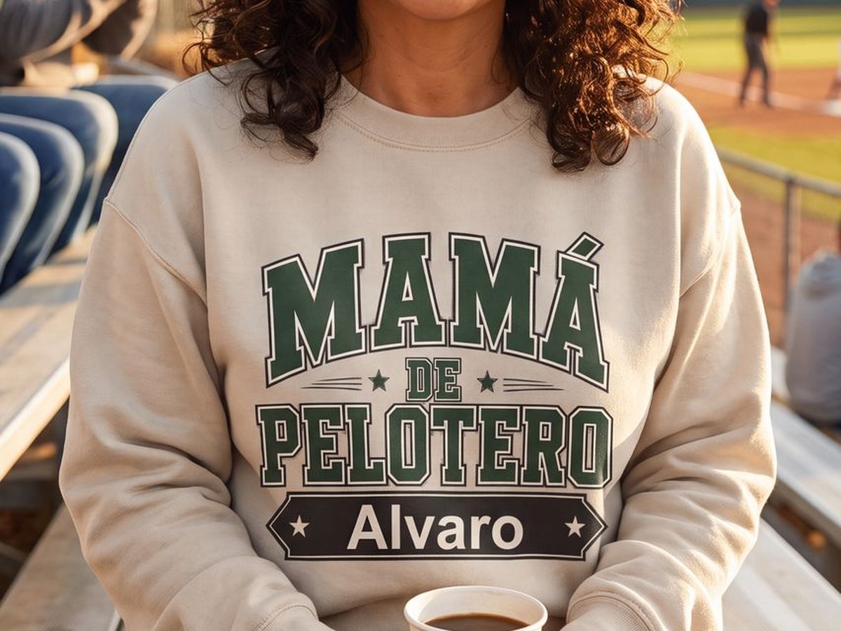 Baseball mom crewneck