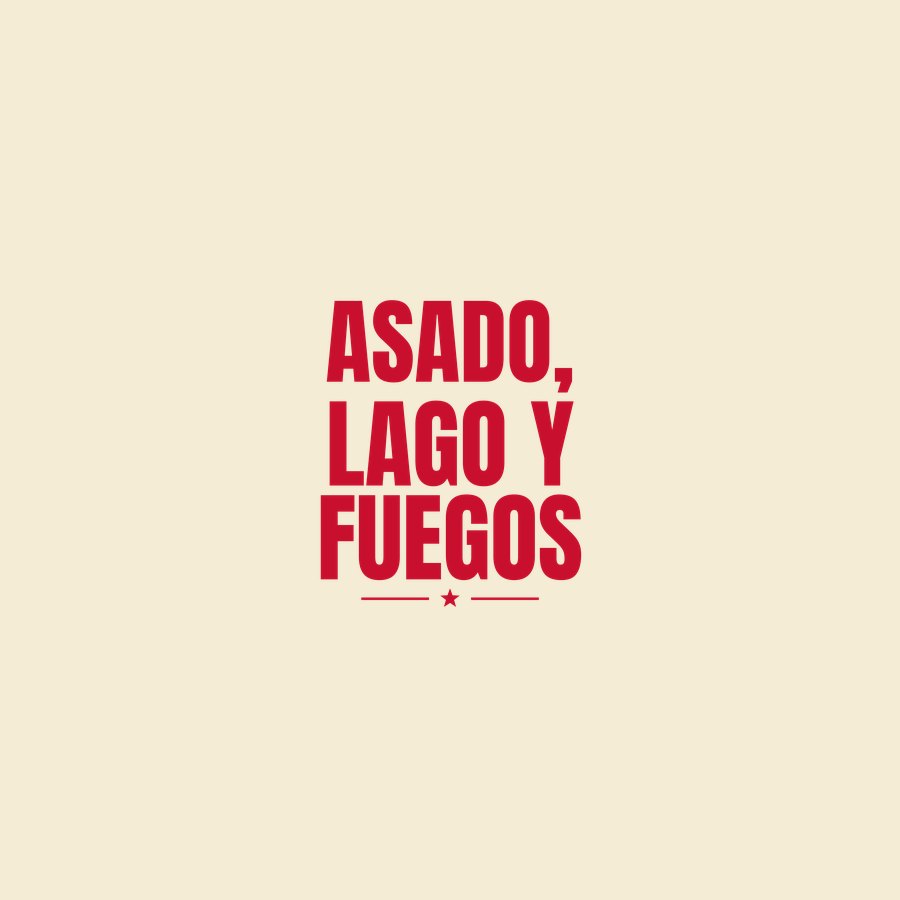 Asado lago y fuegos fourth of july tee by On Deck Co.
