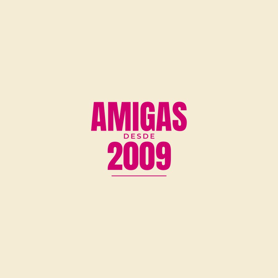 Amigas desde 2009 friendship tee by On Deck Co.