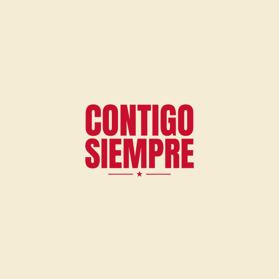 Contigo siempre Valentines tee by On Deck Co.