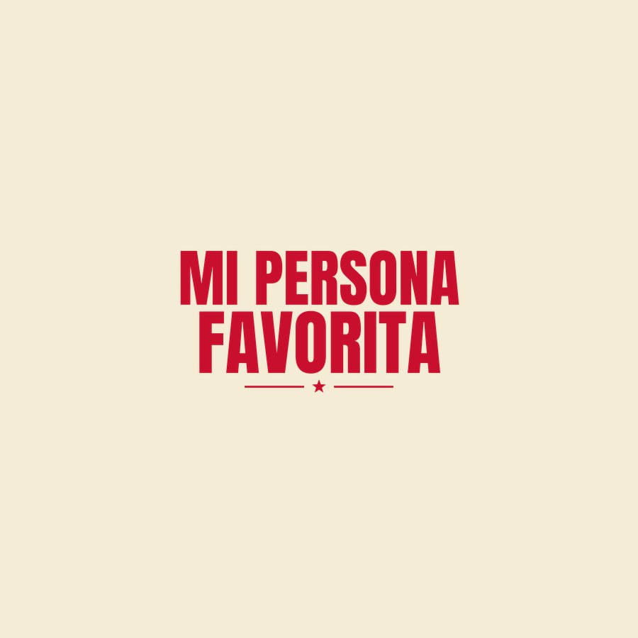 Mi persona favorita Valentines tee by On Deck Co.