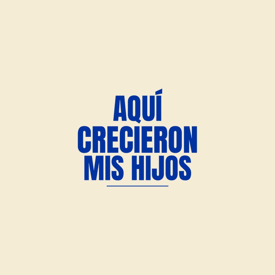Aqui crecieron mis hijos tee by On Deck Co.