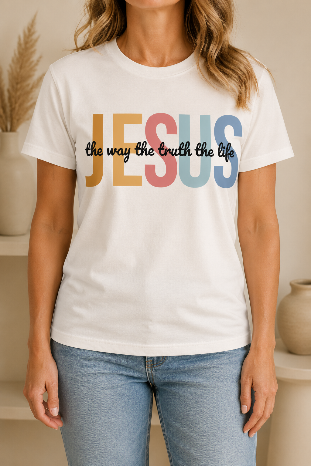 Jesus the way the truth the life tee