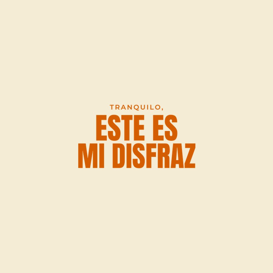 Tranquilo este es mi disfraz Halloween tee by On Deck Co.