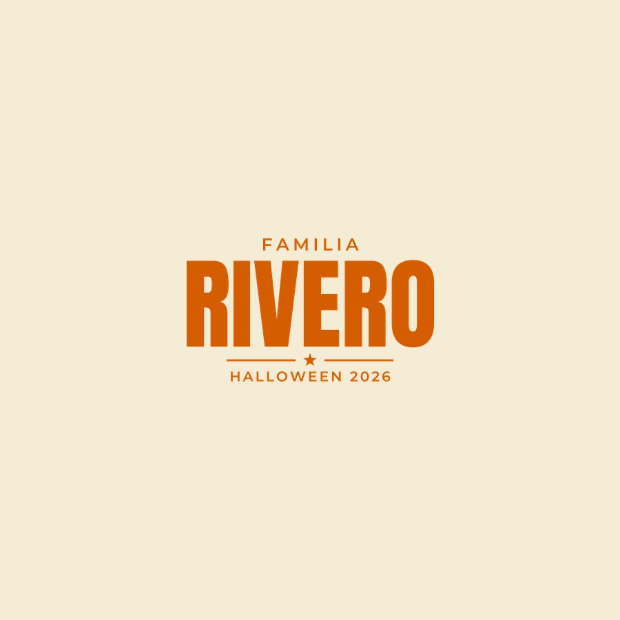 Familia Halloween 2026 matching tee by On Deck Co.