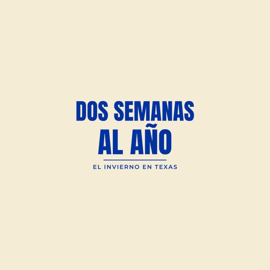 Dos semanas al ano el invierno en Texas hoodie by On Deck Co.
