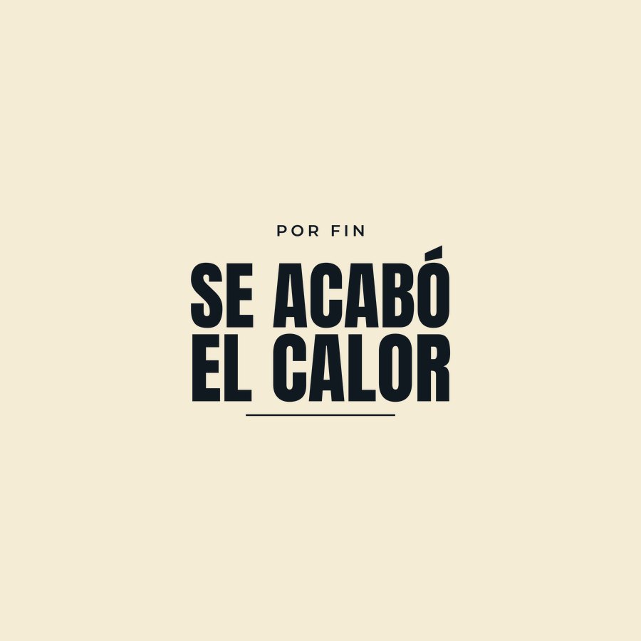 Por fin se acabo el calor winter hoodie by On Deck Co.