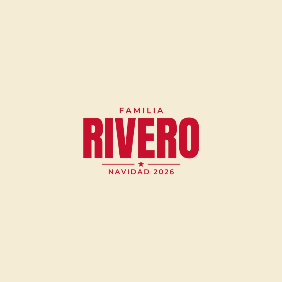 Familia Navidad 2026 matching family tee design