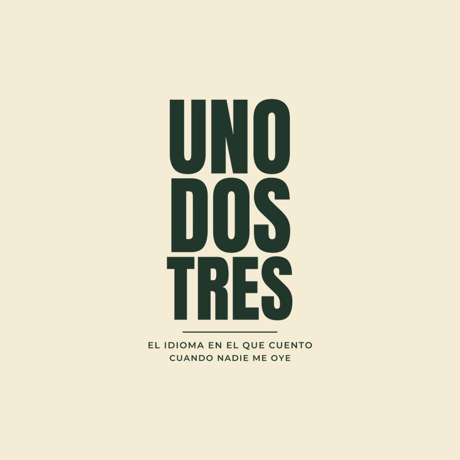 Uno dos tres el idioma en el que cuento vintage tee by On Deck Co.