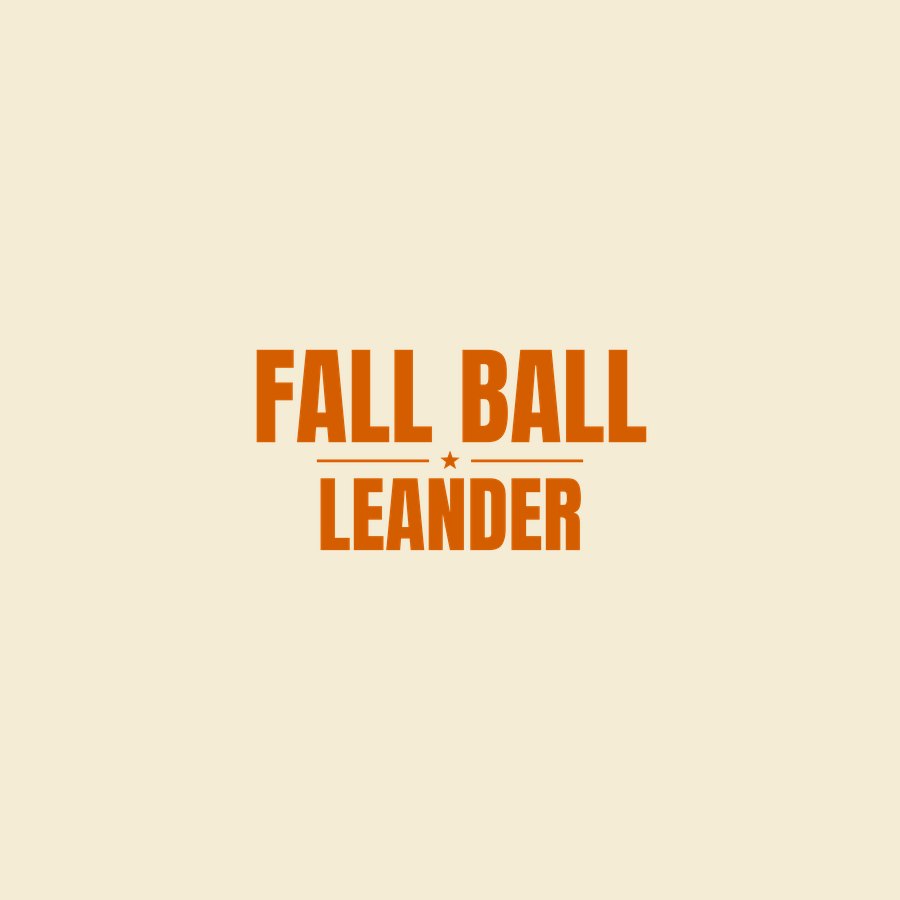 Fall ball Leander team tee by On Deck Co.