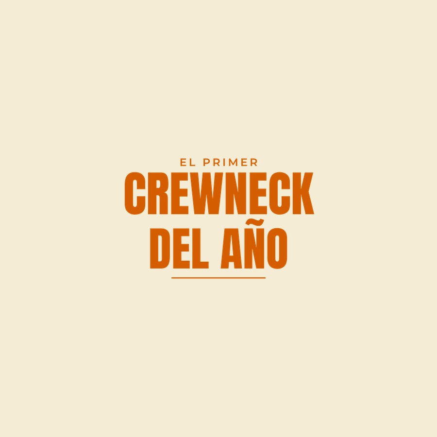 El primer crewneck del ano fall tee by On Deck Co.