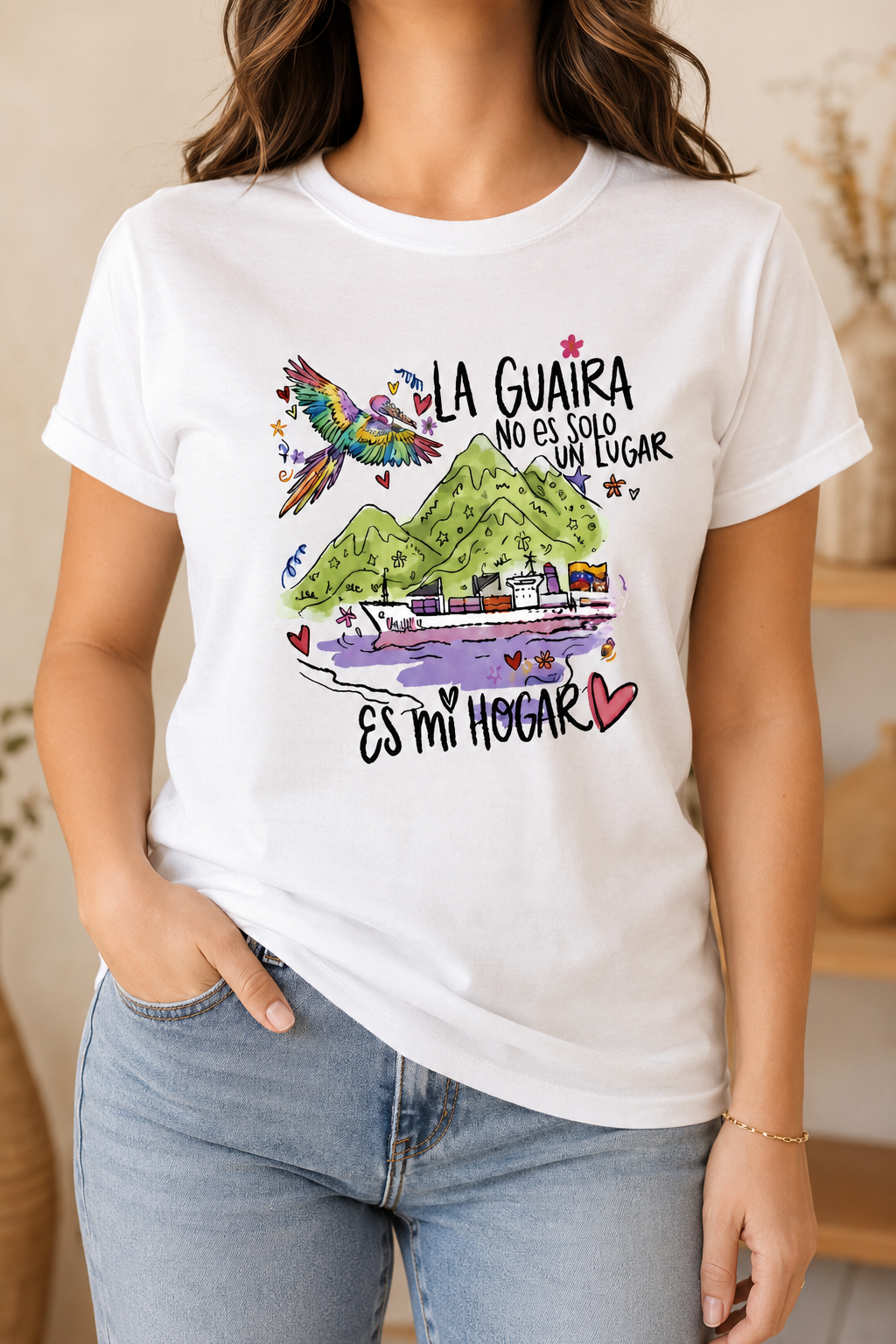 La Guaira es mi hogar tee