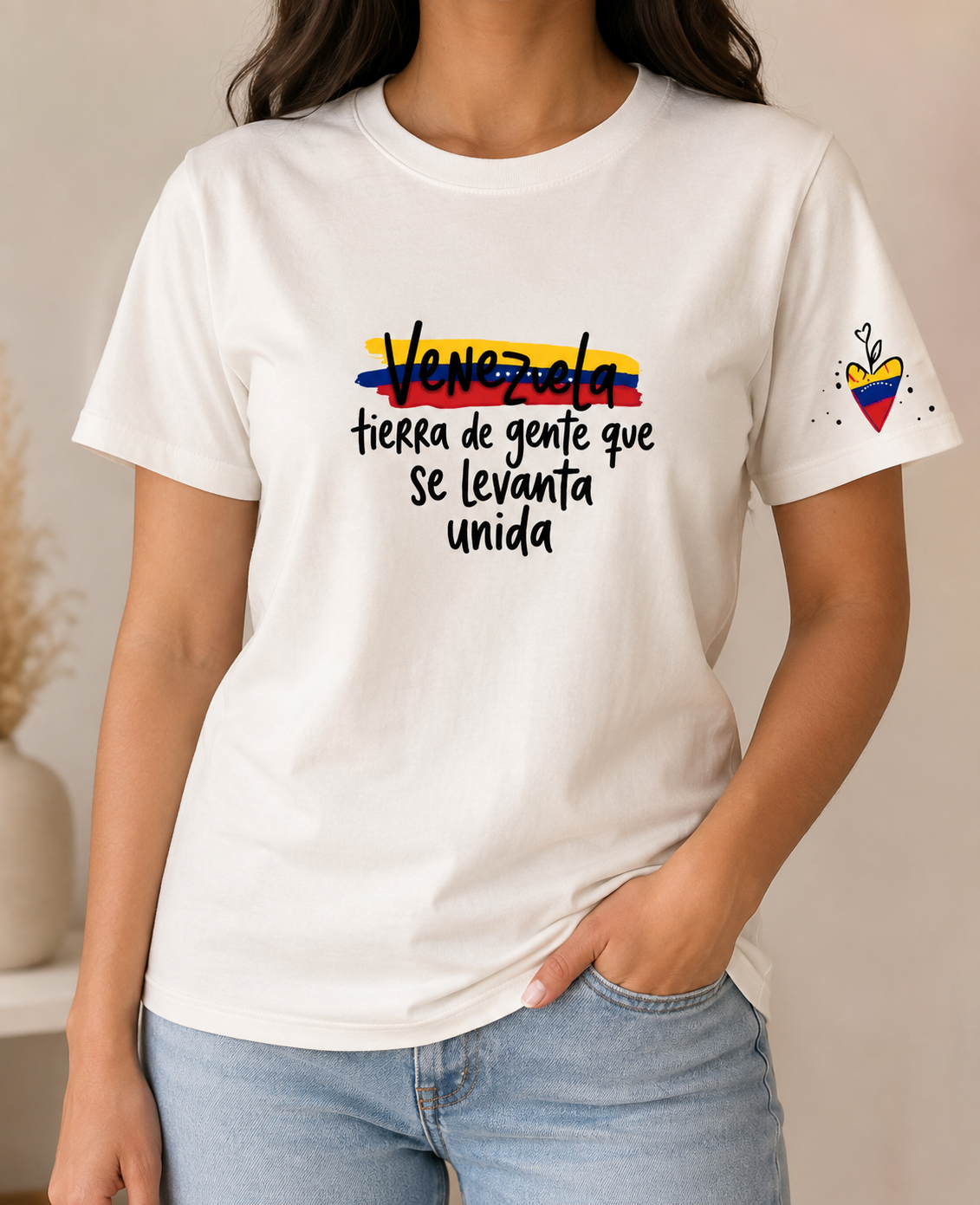 Venezuela tierra de gente que se levanta unida tee