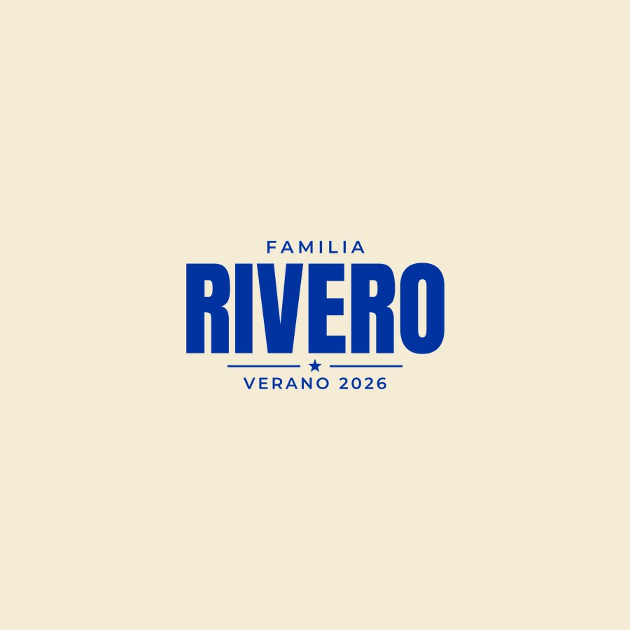 Familia Rivero verano 2026 matching tee by On Deck Co.