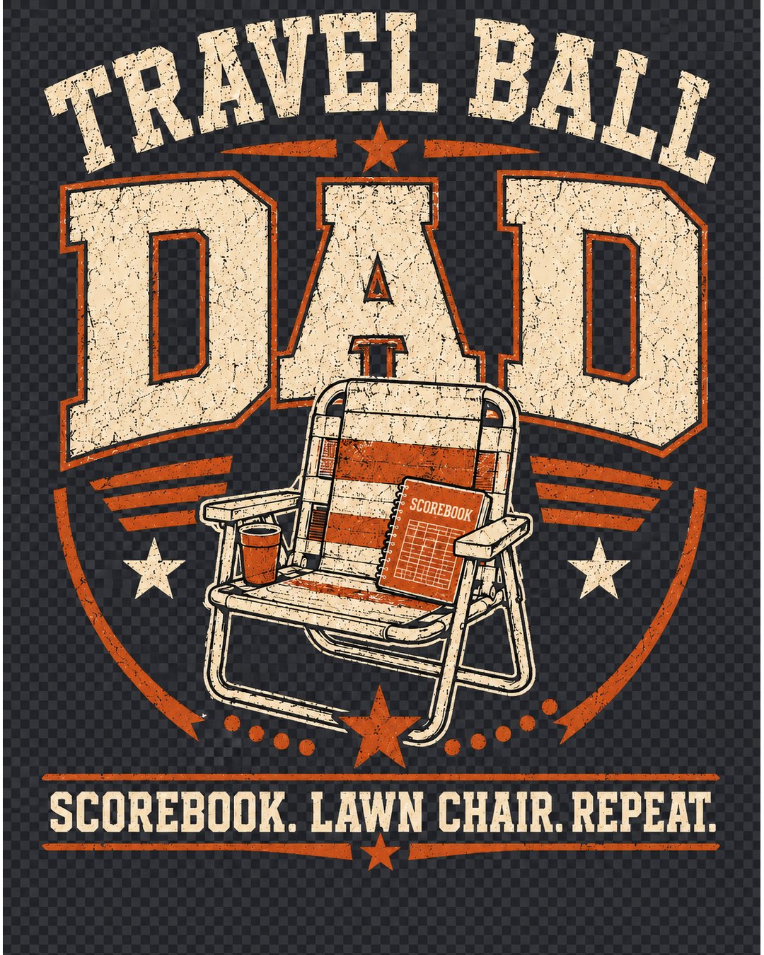 Travel Ball Dad Tee