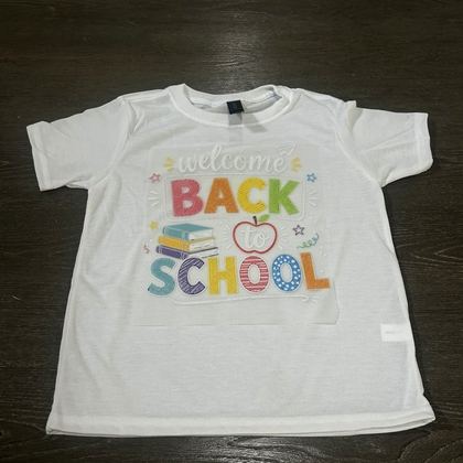 Custom back to school kids tee