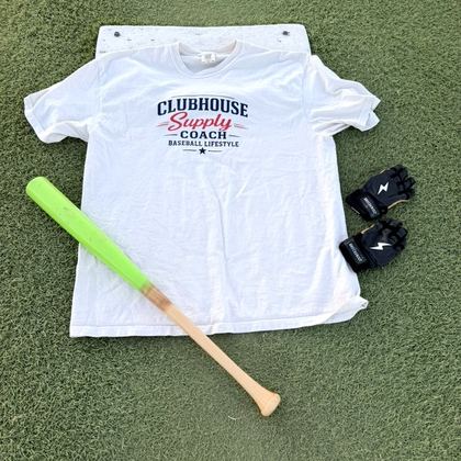 Custom Clubhouse Supply baseball tee