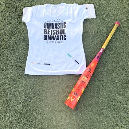 Custom gymnastics tee