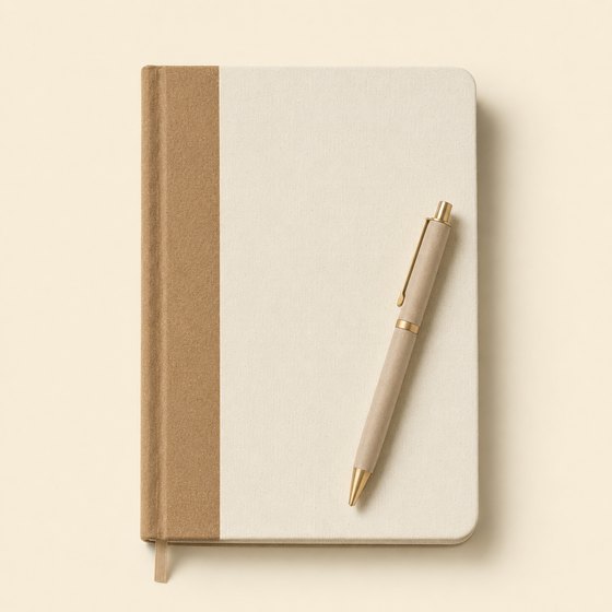 Custom planner and pen set