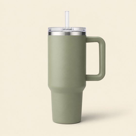 Custom insulated tumbler